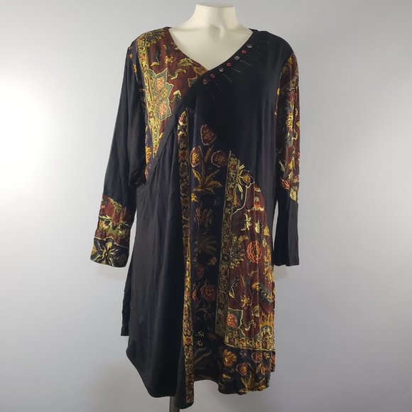 Parsley & Sage Tops - NWT Parsley & Sage 3/4 sleeve tunic top stretch
